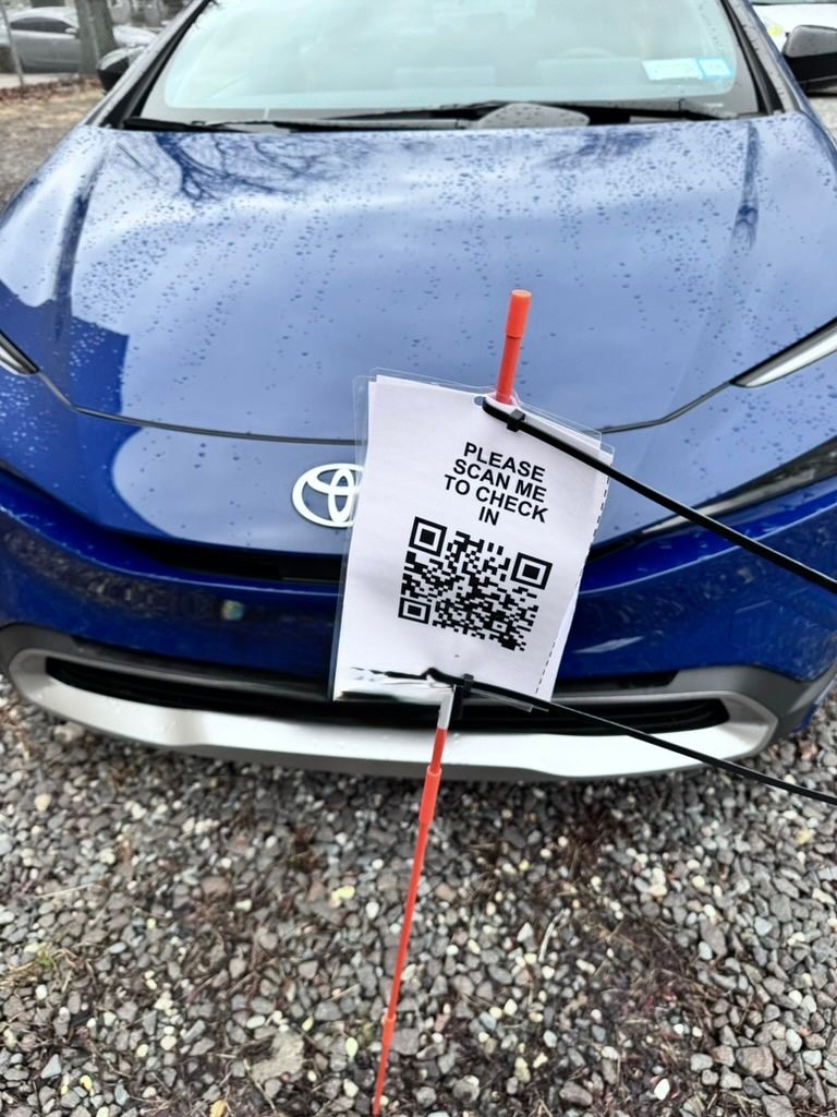 Check-in dialog -- Post QR code scan
